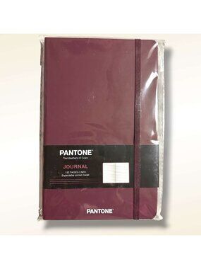 Pantone Trendsetters Of Color Journal With Elastic Band 192 Lined Pages Expandab